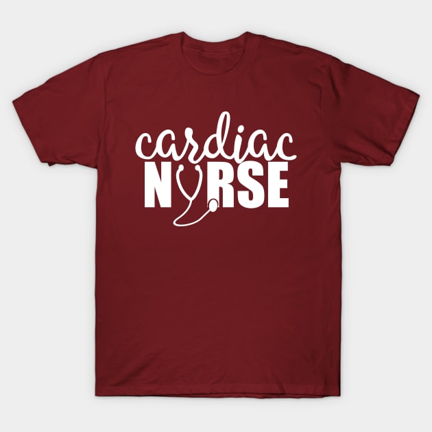 Cardiac Nurse Customized Gift T-Shirt by MoodPalace